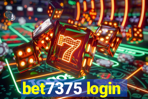 bet7375 login